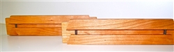 24" Maple  cleat lock with pack-out