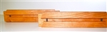 24" Red Oak  cleat lock with pack-out